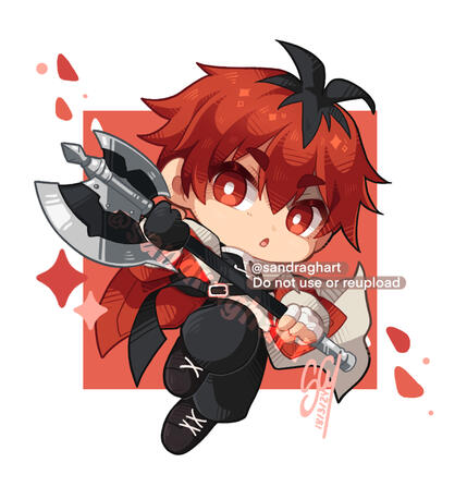 Commission Chibi Example 09 Commission Chibi Example 09